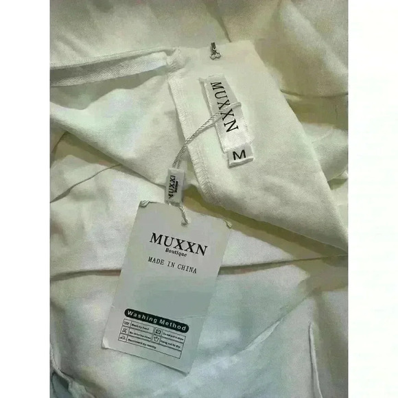 NWT MUXXN Women's 1950s Elegant Collar 3/4 Sleeve Evening Cocktail Dress Size M - Picture 6 of 7